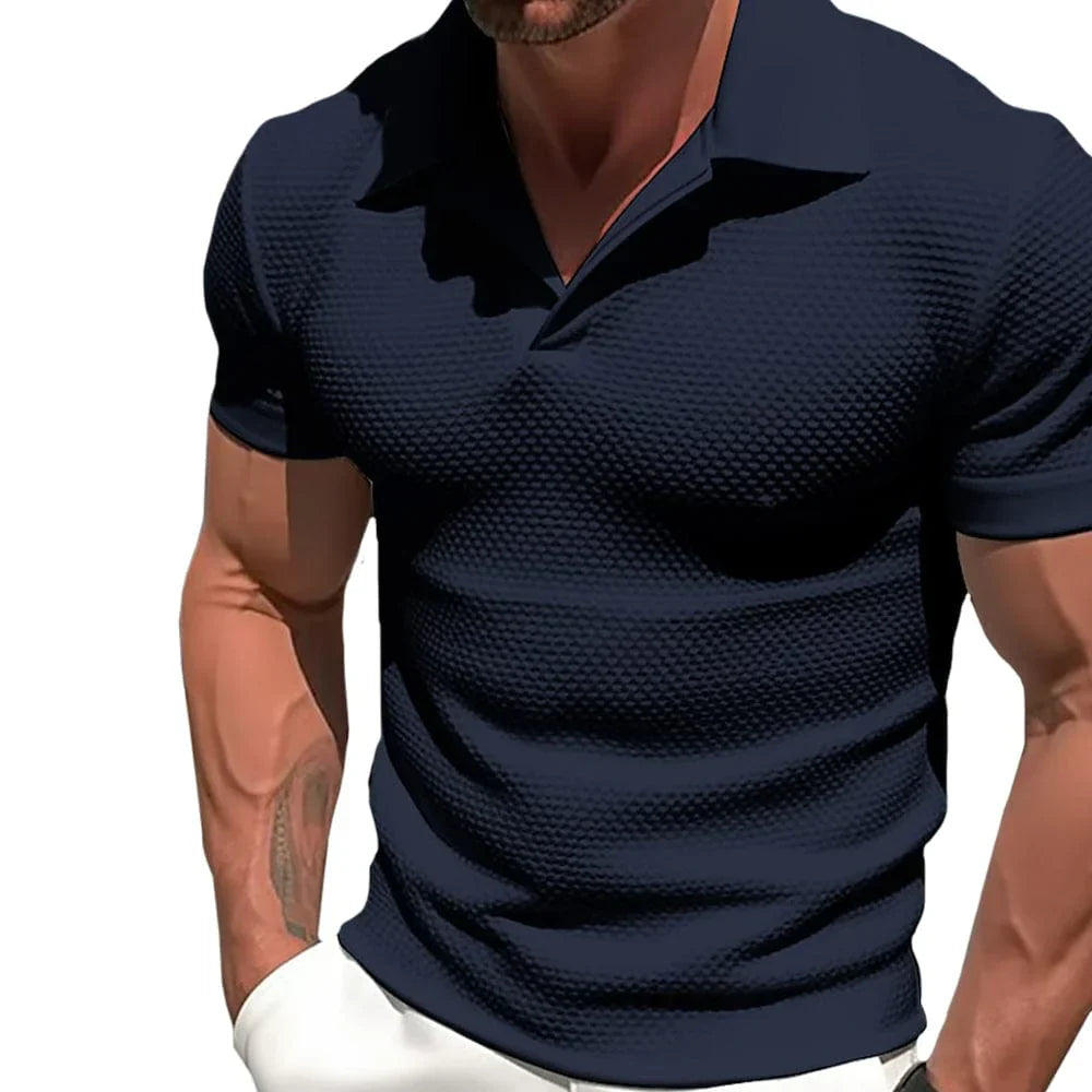 Jackson™ | Slim Fit Elastic and Breathable Polo Shirt