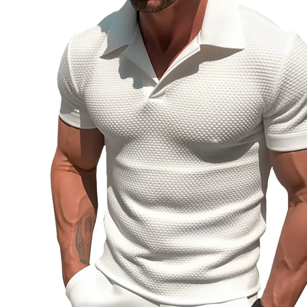 Jackson™ | Slim Fit Elastic and Breathable Polo Shirt