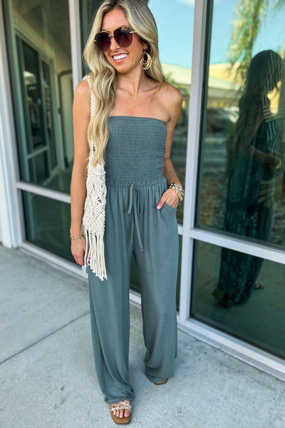 Sienna™ | Trendy Off-Shoulder Jumpsuit