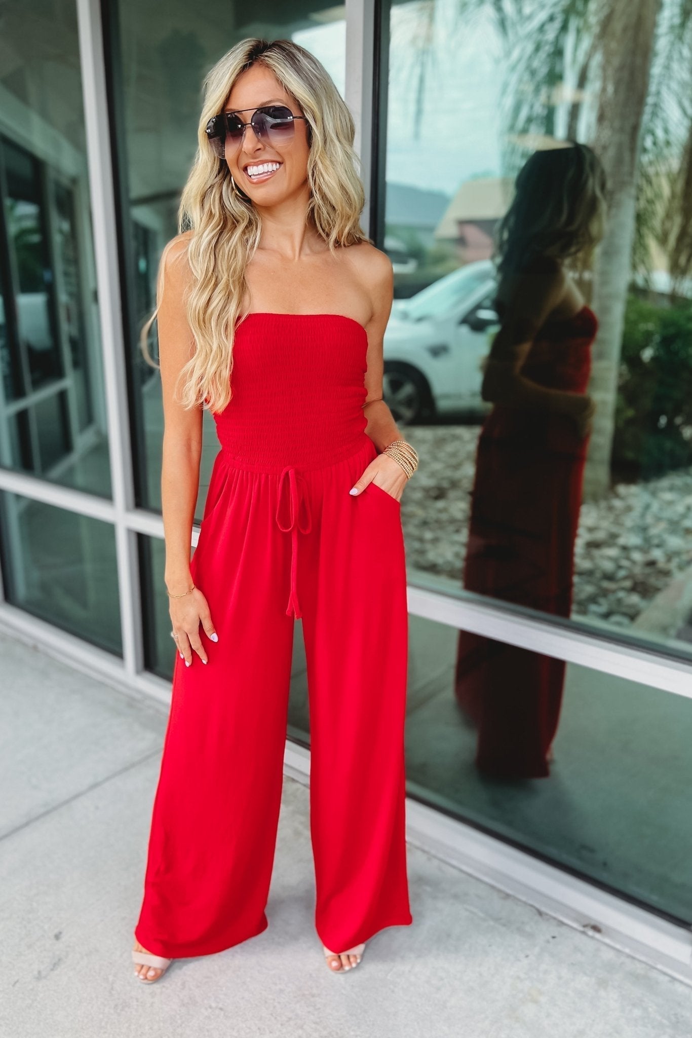 Sienna™ | Trendy Off-Shoulder Jumpsuit