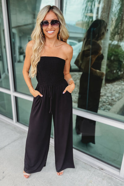 Sienna™ | Trendy Off-Shoulder Jumpsuit